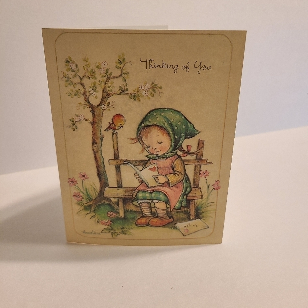 Vintage Good Samaritans Little Helpers Thinking of You Card - New